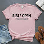 Bible Open Eyes Closed T-Shirt