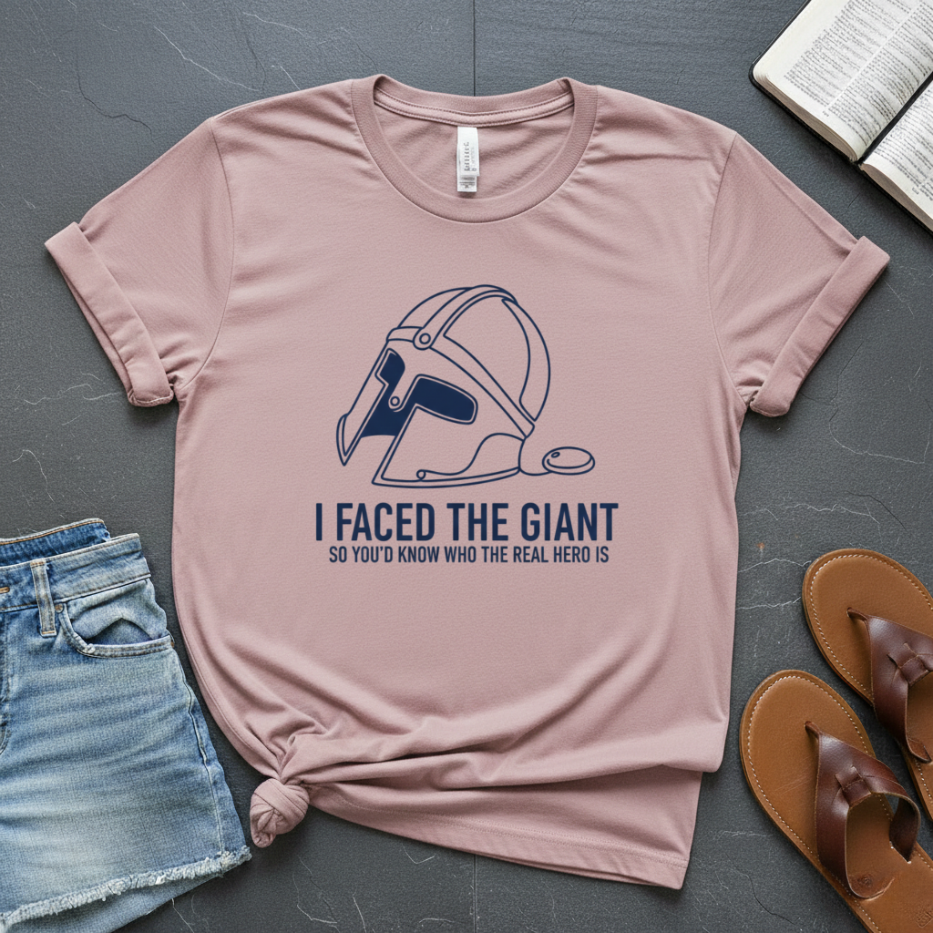 I Faced The Giant T-Shirt