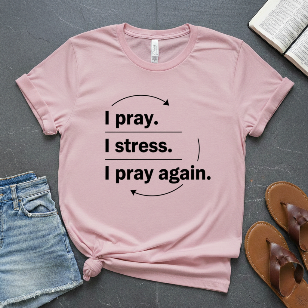 Pray Stress Cycle T-Shirt