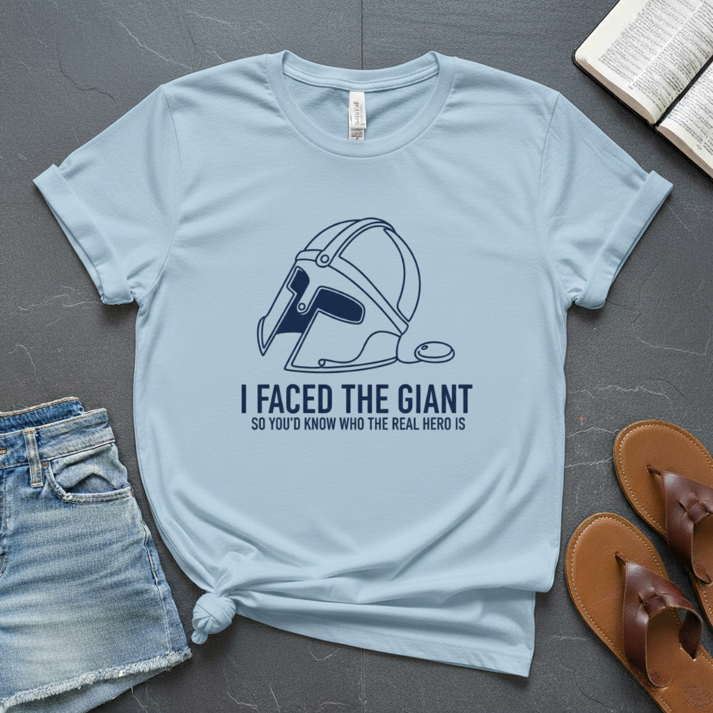 I Faced The Giant T-Shirt