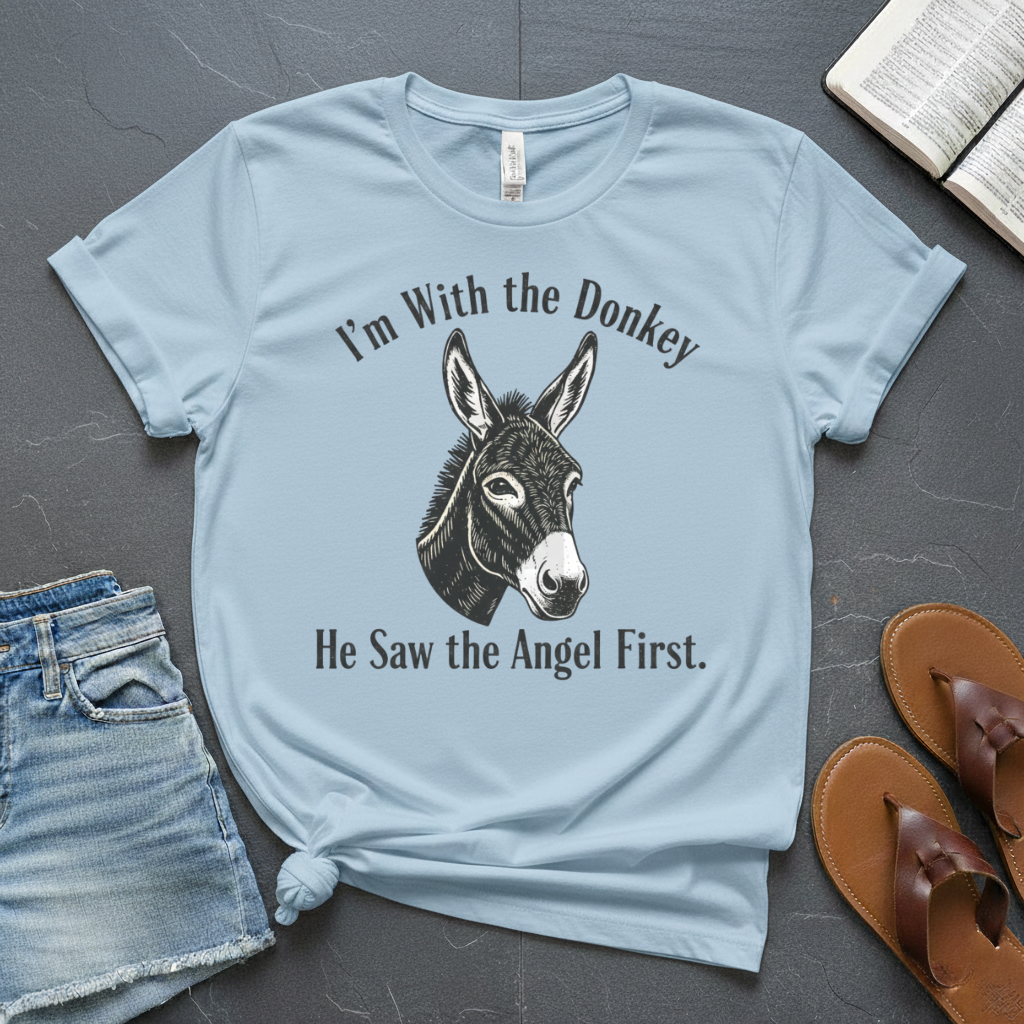 I'm With The Donkey T-Shirt