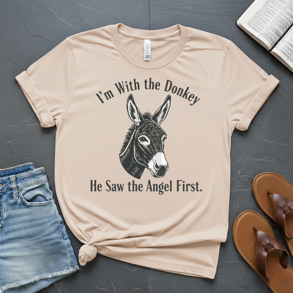 I'm With The Donkey T-Shirt