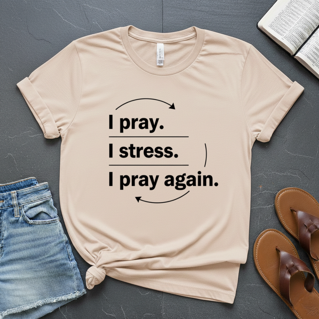 Pray Stress Cycle T-Shirt