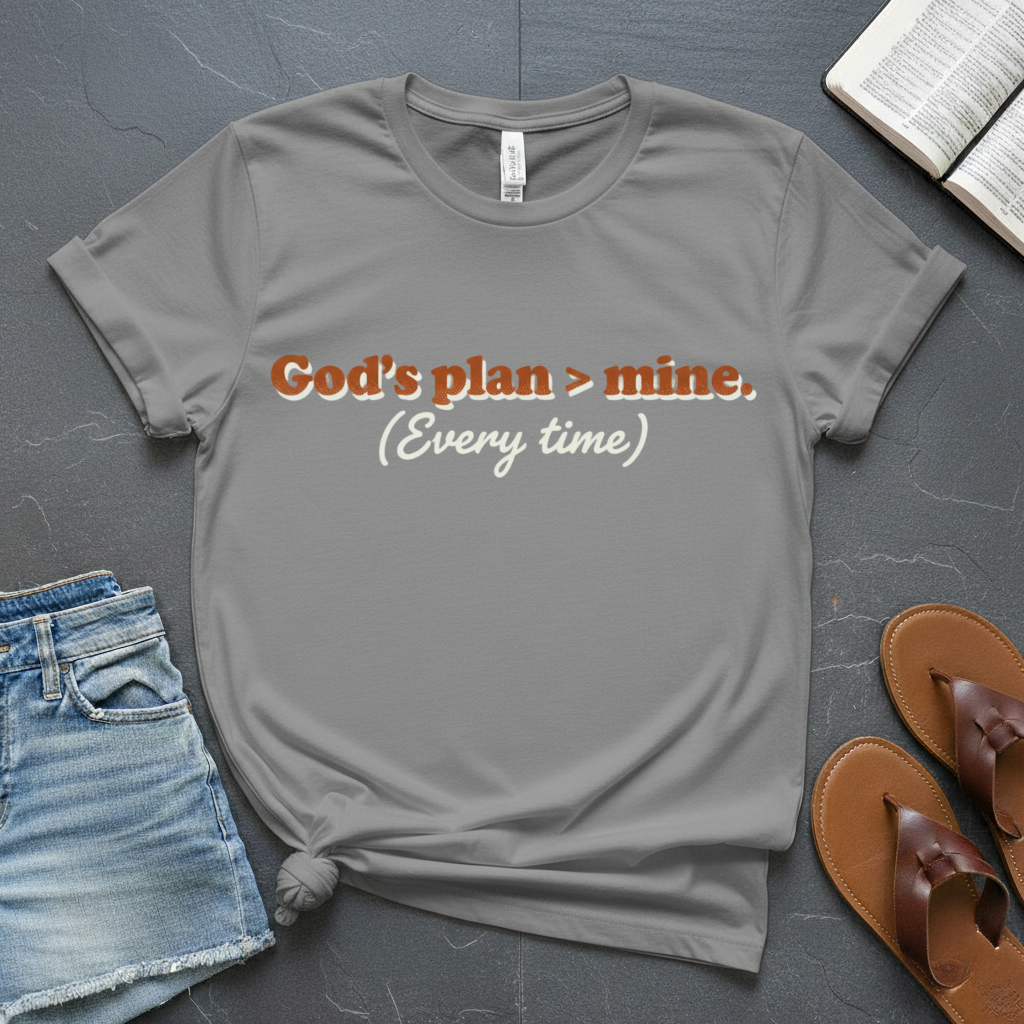 God's Plan is Greater T-Shirt