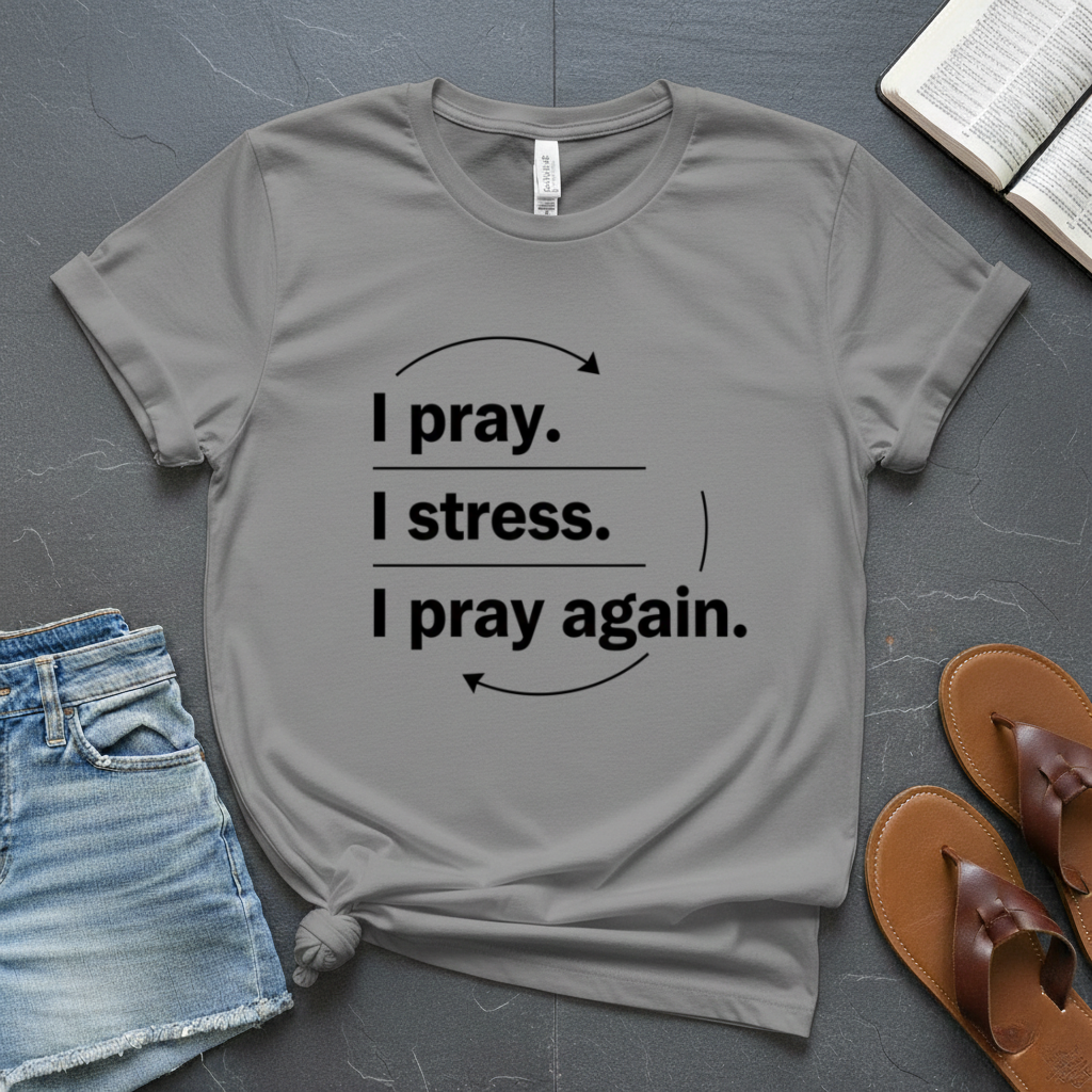 Pray Stress Cycle T-Shirt
