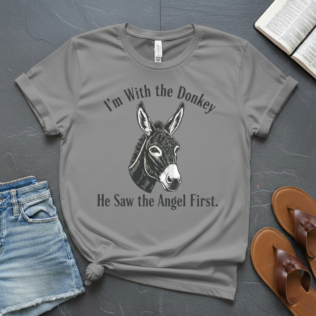 I'm With The Donkey T-Shirt