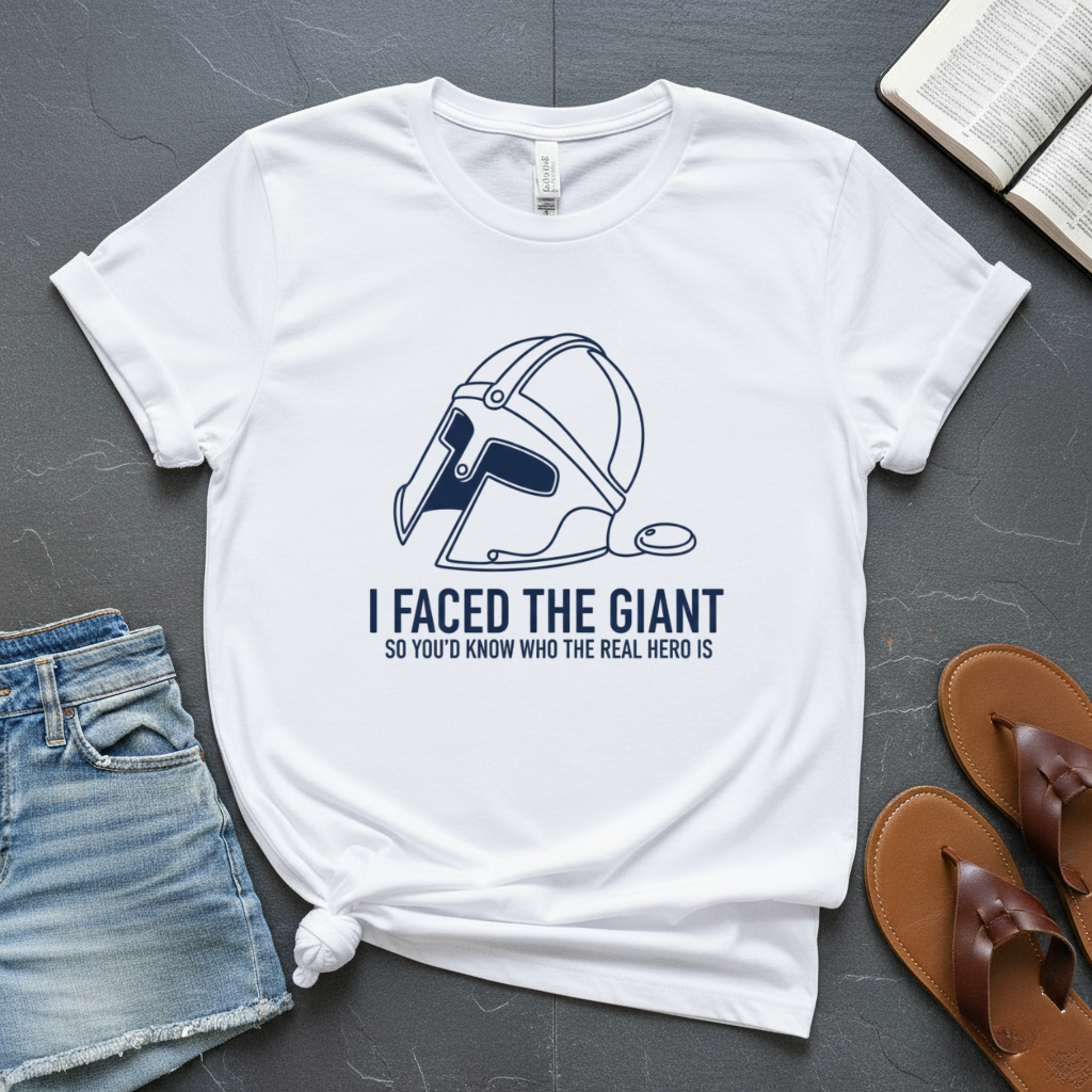 I Faced The Giant T-Shirt
