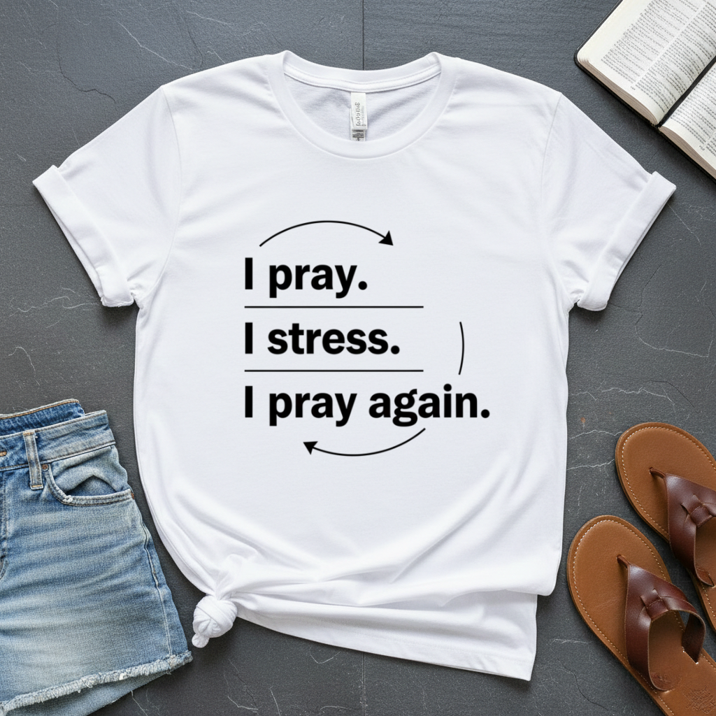 Pray Stress Cycle T-Shirt